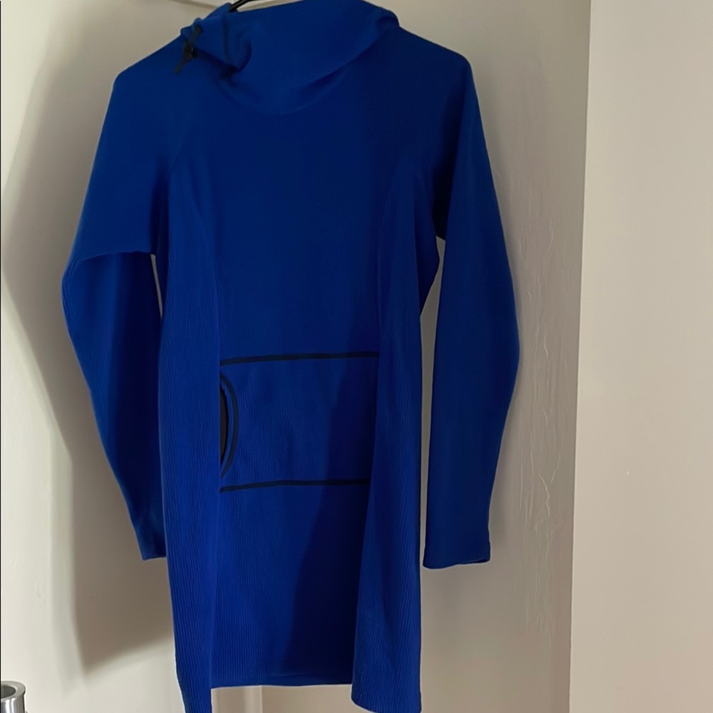 Melanzana Blue Hooded Dress